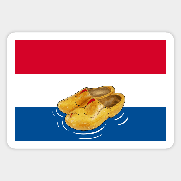 Netherlands Walk on Water Sticker by phneep